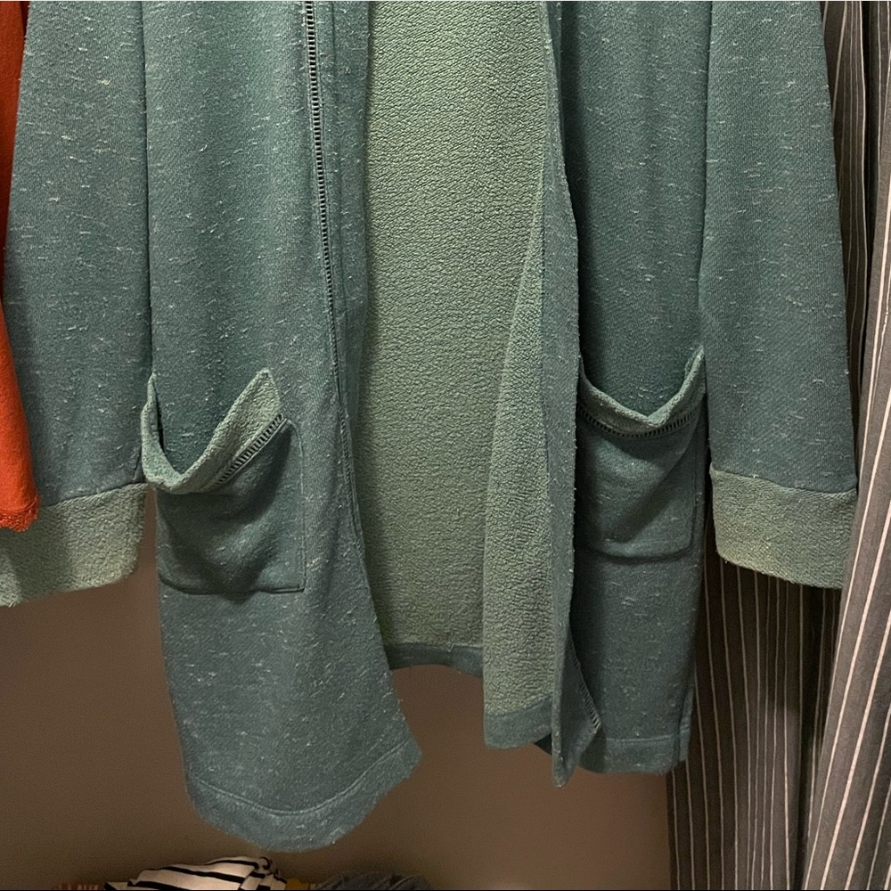 Cotton-blend robe - Picture 2 of 5
